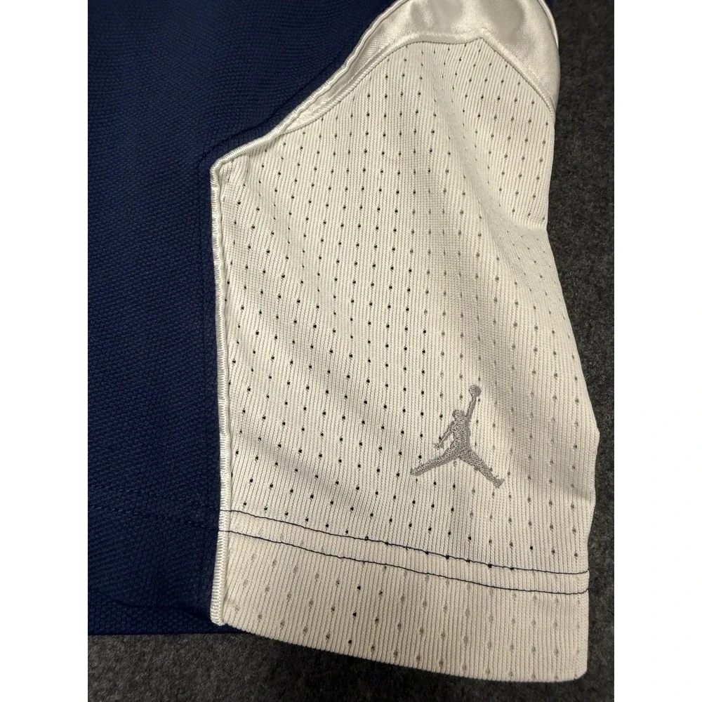 Jordan Shorts Mens XL Navy Blue Jumpman Basketball Athletic Mesh